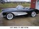 1960 Corvette  1960 Black - Leather Black € 53.900T1 Cabriolet / Roadster Classic Vehicle photo 5