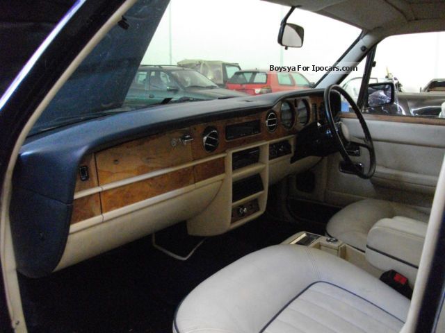 1984 Bentley Mulsanne About The Structure Or As Part