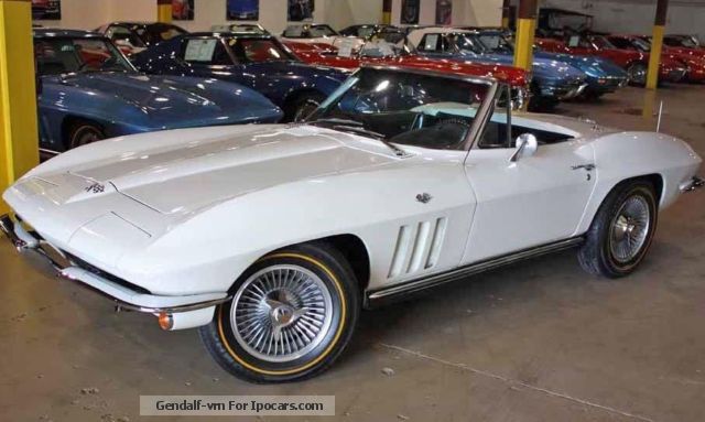 Corvette  C2 Roadster (U.S. price) 1965 Vintage, Classic and Old Cars photo