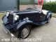 MG  Midnight Blue Matching numbers 1953 Classic Vehicle (

Accident-free ) photo