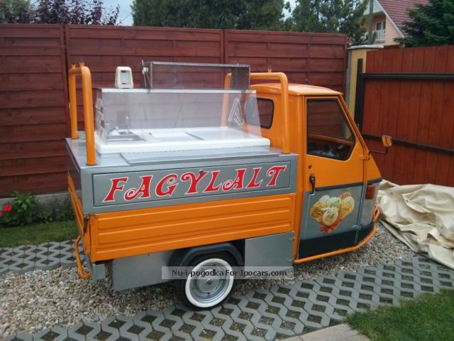 piaggio ice cream van for sale