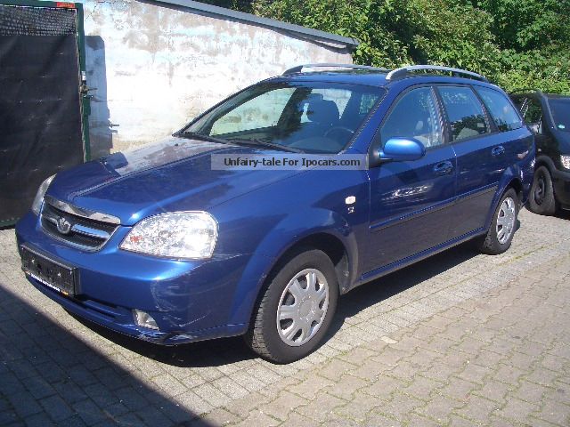 2005 Daewoo  NUBIRA 1.6 WAGON * AIR CONDITIONING * EFH * AHK * TÜV / ASU * NEW Estate Car Used vehicle (

Accident-free ) photo