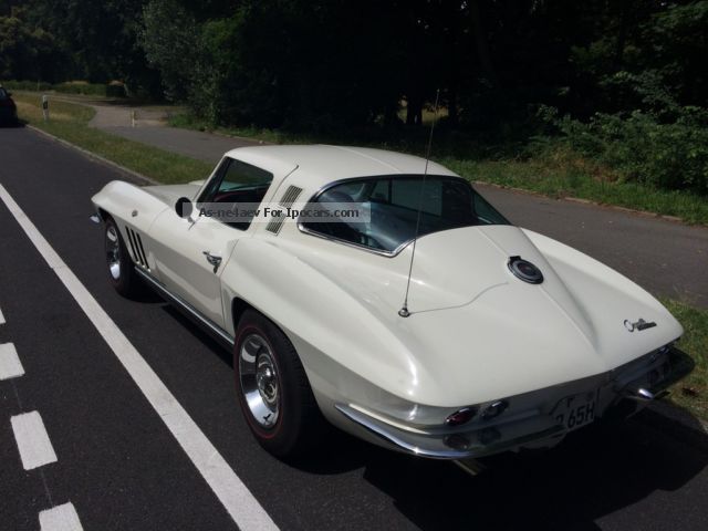 1965 Corvette C2 White Red Automatic New Technology H