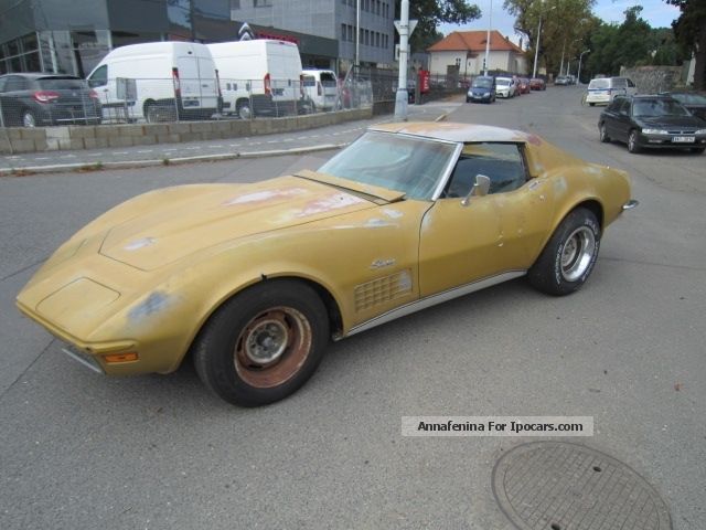 Corvette  C3 T TOP 350 CUI V8 AUTO AIR Numbers Matching 1971 Vintage, Classic and Old Cars photo