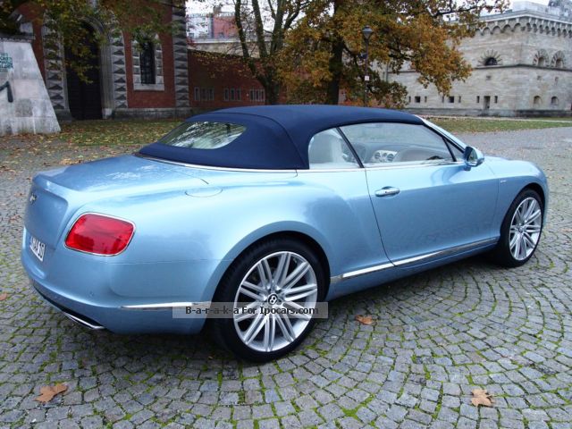 2014 Bentley Continental Gtc W12 Mulliner Acc Massage