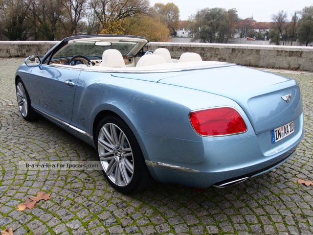 2014 Bentley Continental Gtc W12 Mulliner Acc Massage