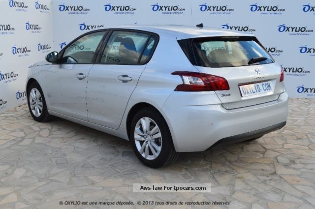 2012 Peugeot 308 Ii Berline Diesel 1 6 Hdi 92 Cv Allure Gp