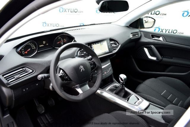 2012 Peugeot 308 Ii Berline Diesel 1 6 Hdi 92 Cv Allure Gp